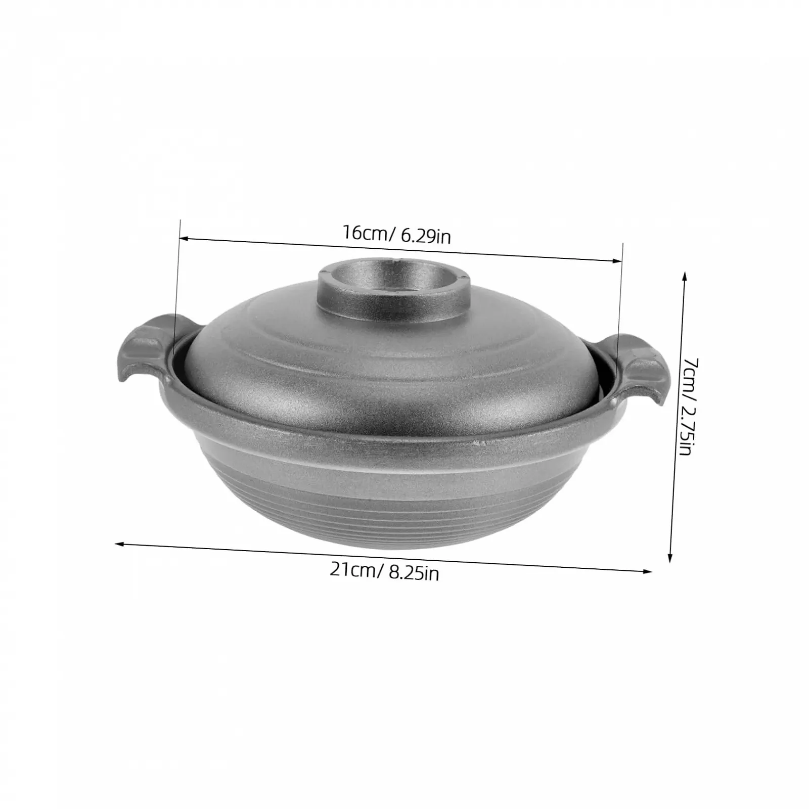 Кастрюля Gatuida Керамическая Термостойкая Антипригарная, фото №2