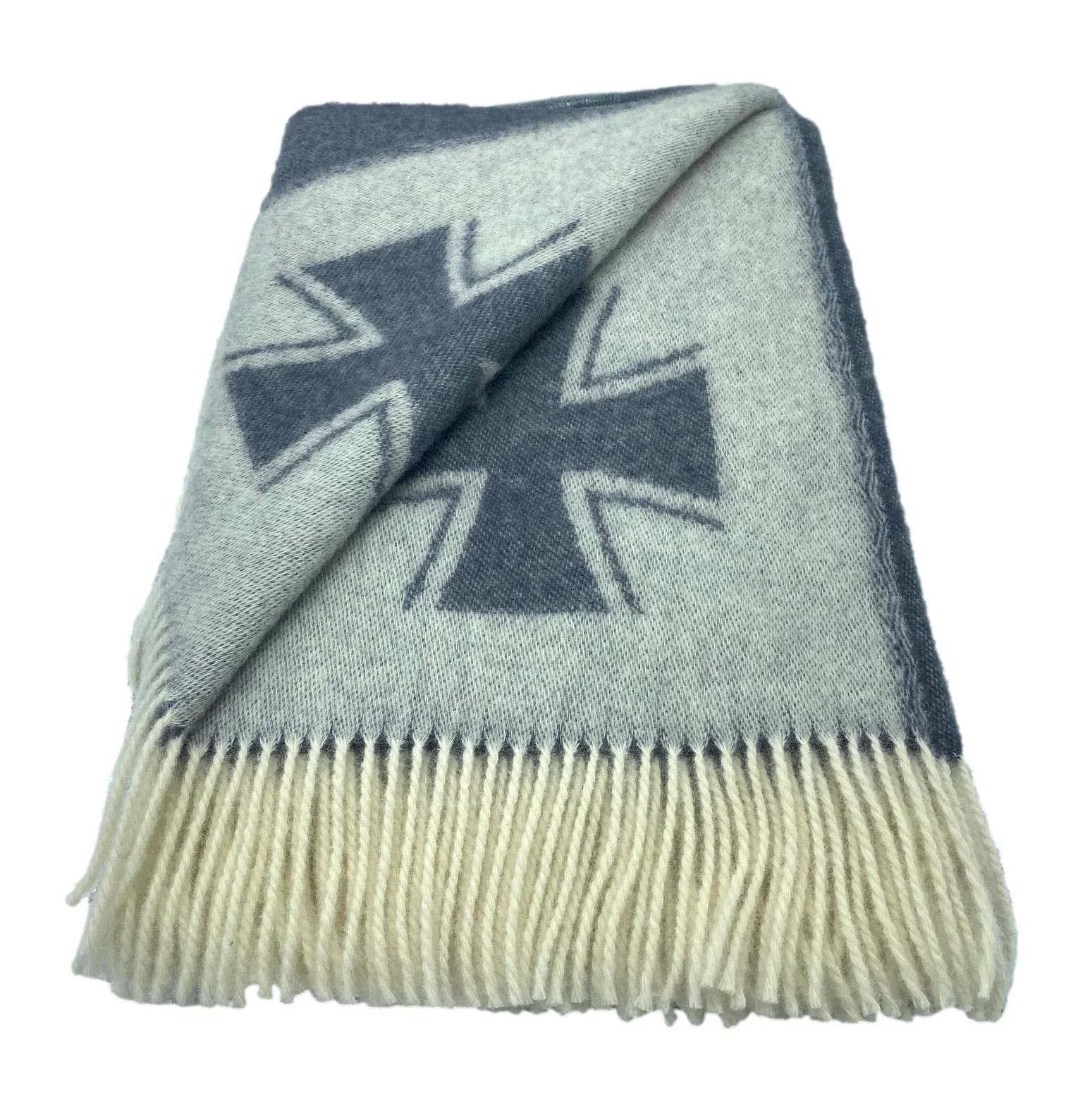 Покривало Вовняна Alpenwolle, Військова ковдра, Армійська ковдра, Покривало на ліжко, 135 x 220 см в подарунковій коробці, фото №4