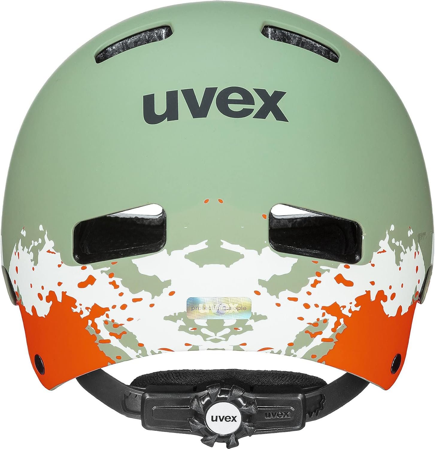 Детский велосипедный шлем UVEX Kid 3 CC (51-55 см) Moss Green, фото №3