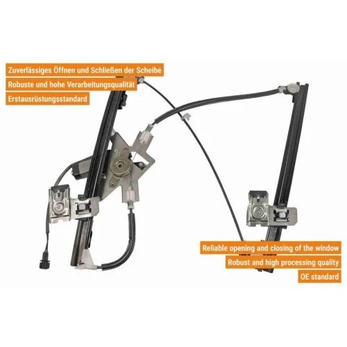 Склопідйомник VAICO V10-6308 Original VAICO Quality для SEAT SKODA VW VAG, фото №2