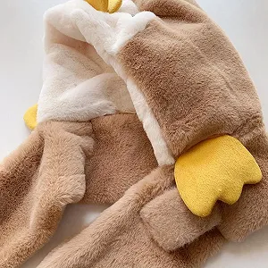 Шапка Дитяча - Флісова зимова шапка з помпоном synthetic.ua - Фото 1