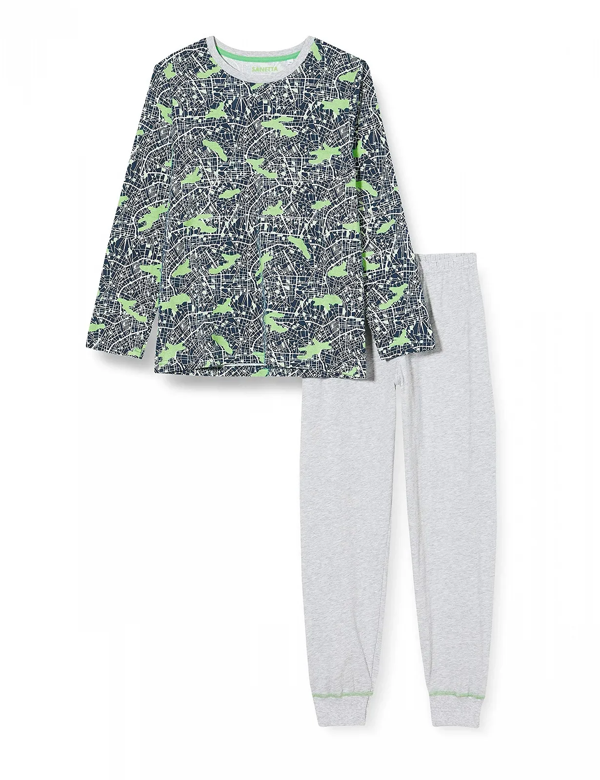 Піжама Sanetta Довга для хлопчиків, фото №1
