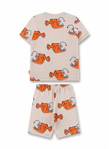 Комплект пижамный Sanetta Шорты Бежевый synthetic.ua - Фото 1