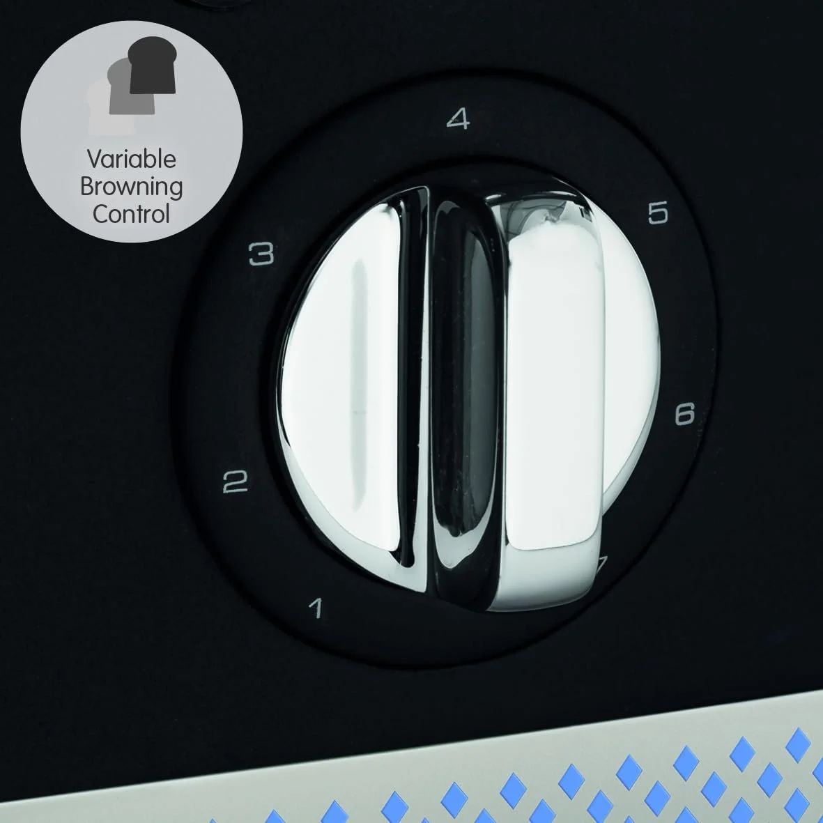 Тостер Morphy Richards Illumination 1800 Вт Noir, фото №5