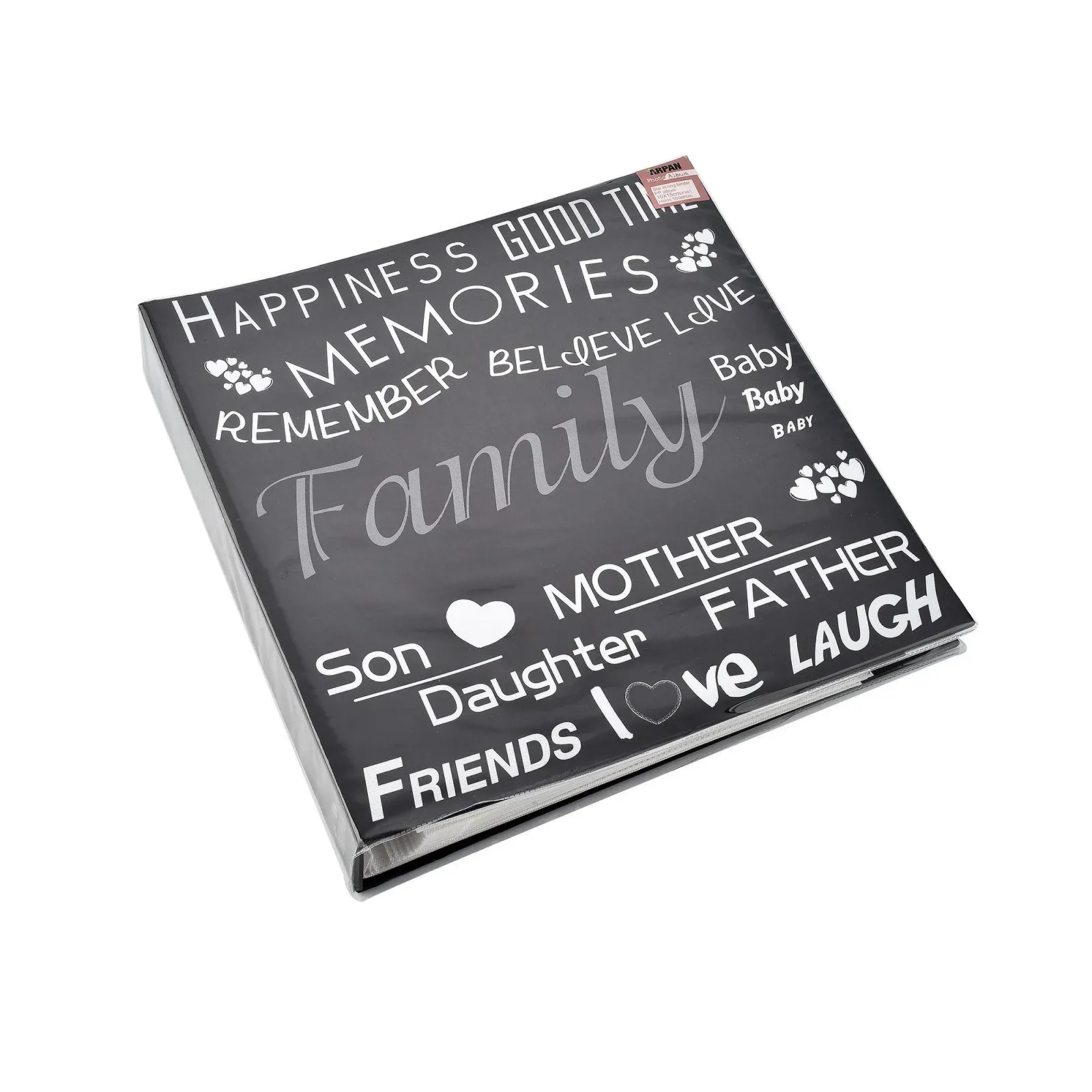 Фотоальбом ARPAN для 500 фотографий 10x15 см Черный Пластик Бумага 34 x 33 см, фото №8 Фотоальбом ARPAN для 500 фотографий 10x15 см Черный Пластик Бумага 34 x 33 см, фото №8