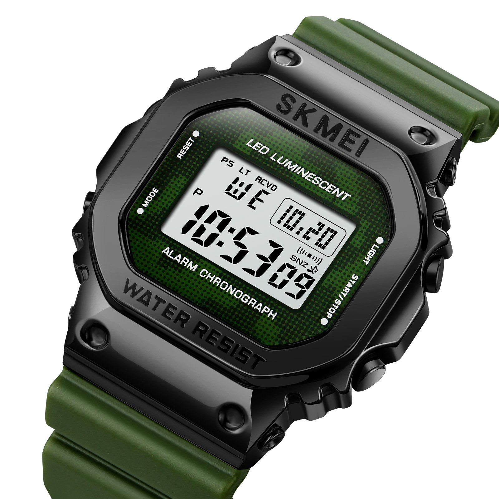Годинник Skmei 1851AG Army Green, фото №2