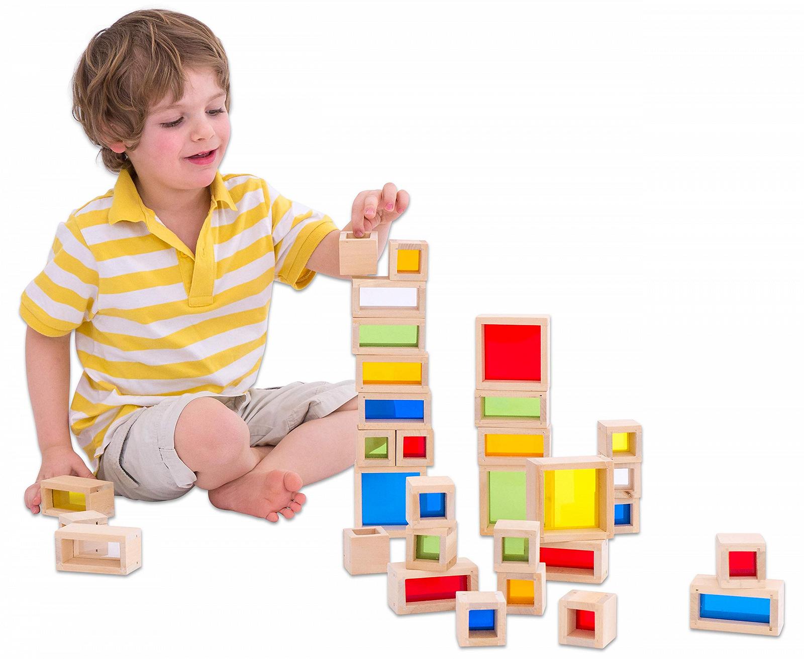 Блоки Unbekannt Colorful Window Деревянные 32 шт., фото №2