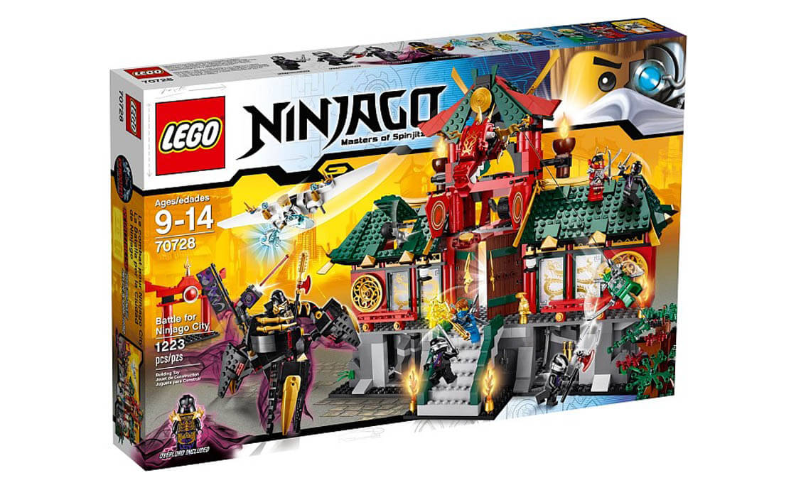 Конструктор Лего LEGO NINJAGO Битва за город Ниндзяго (70728), фото №1