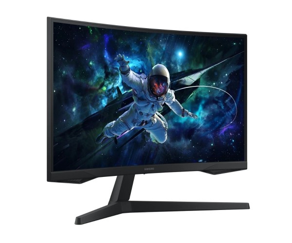 Монiтор Samsung 27" Odyssey G5 S27CG550 Black LS27CG550EIXCI VA Curved 165Hz, фото №2