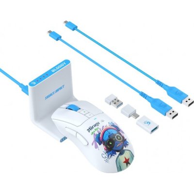 Мышка A4Tech Bloody R73 Ultra Duo Wireless Nyx Mirage (4711421002363), фото №11