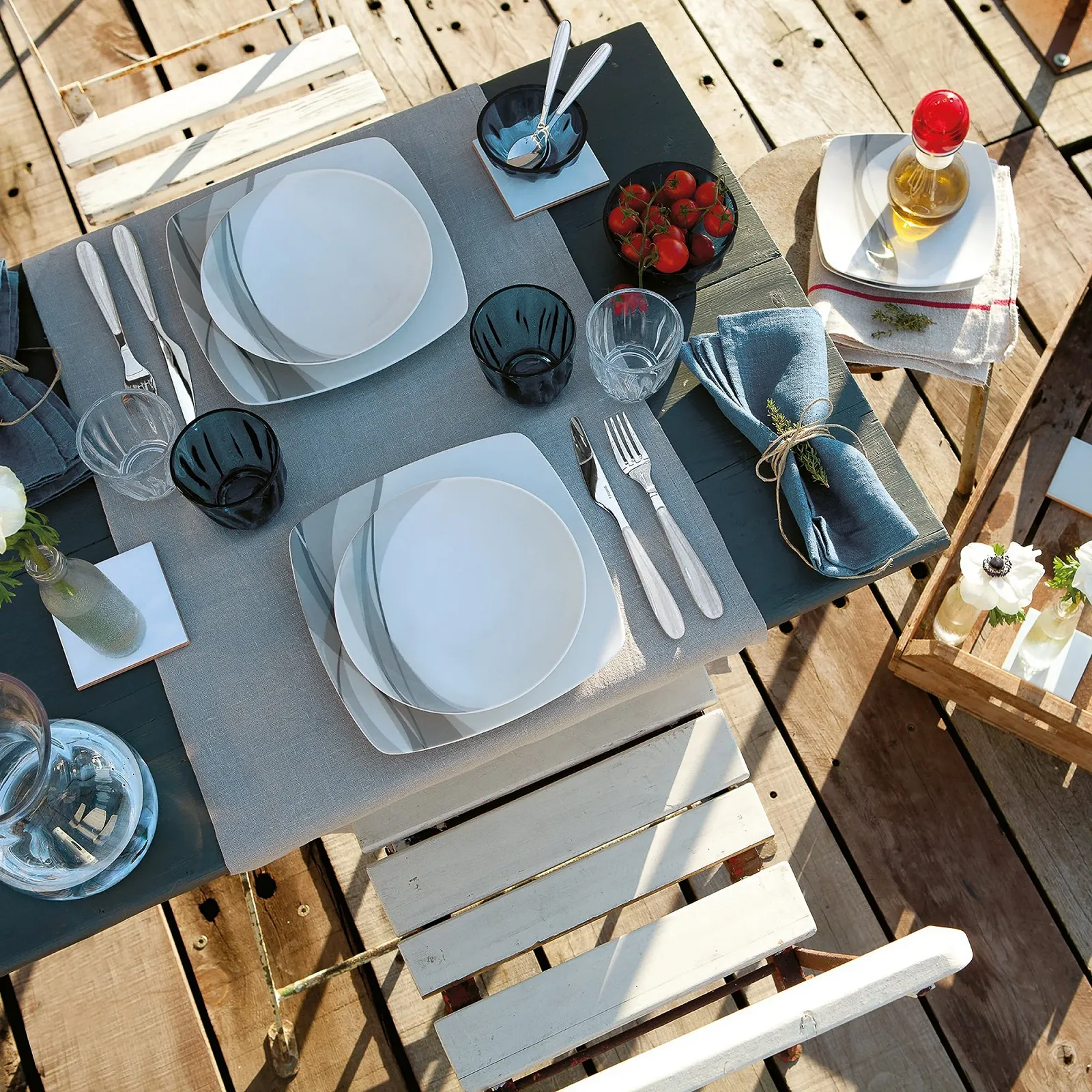 Ложки чайні Guzzini Art and Cafe Набір з 6 штук Прозорий, фото №2