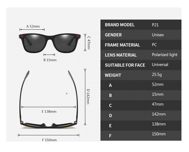 Солнцезащитные очки SuNi UV 400 Черный 4378227222, фото №3