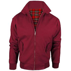 Куртка Harrington Harrington для дорослих Робочий одяг Куртка-бомбер Класична 1970-х Ретро Мод Скін Скутер Підкладка в клітинку - Фото 1