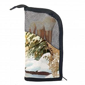 Набір кистей для макіяжу з чохлом Wald Schnee Tier Winter, 12 шт. - Фото 1