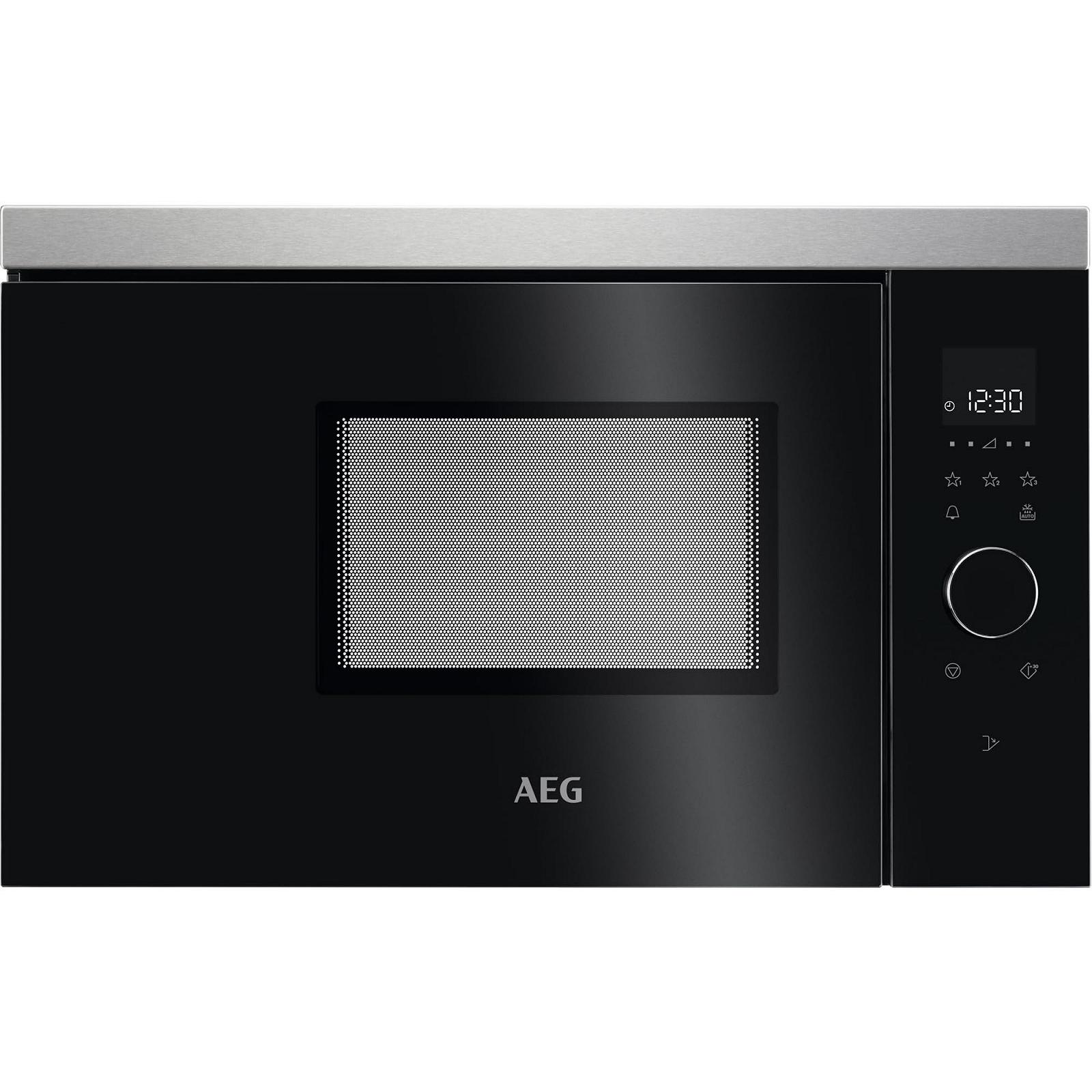 Встраиваемая микроволновая печь AEG Stainless Steel Anti-fingerprint, фото №1 Встраиваемая микроволновая печь AEG Stainless Steel Anti-fingerprint, фото №1