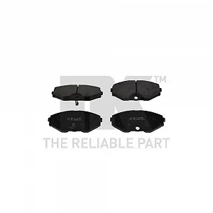 Комплект тормозных колодок, дисковый тормоз NK 222247 для NISSAN, передний мост - Фото 1