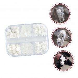 Цветы для ногтей Beavorty, подвески для ногтей с цветочным дизайном, украшения для маникюра, аксессуары для DIY, принадлежности для нейл-арта synthetic.ua - Фото 1