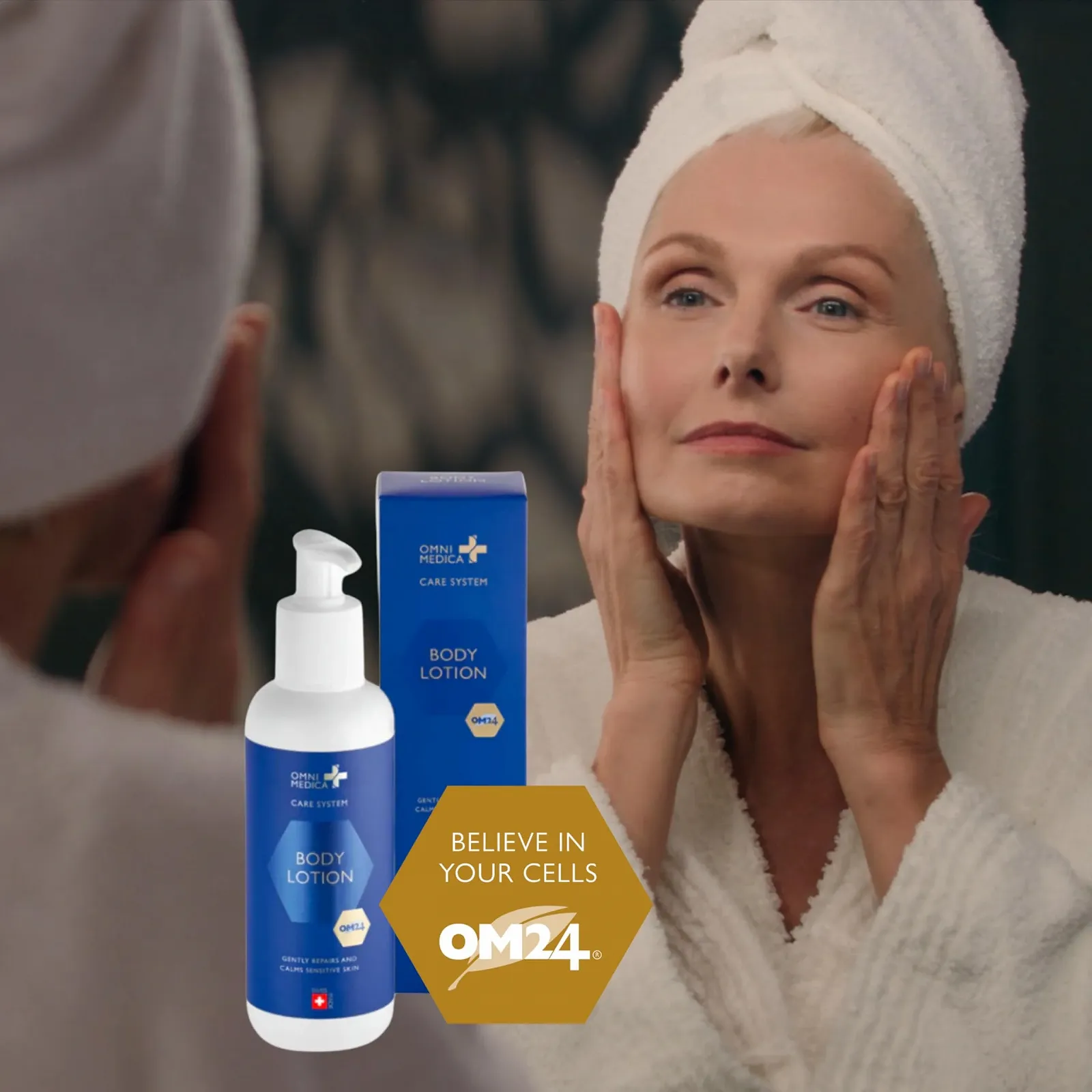 Лосьйон для тіла OMNIMEDICA Регенеруючий, для чутливої шкіри, фото №5