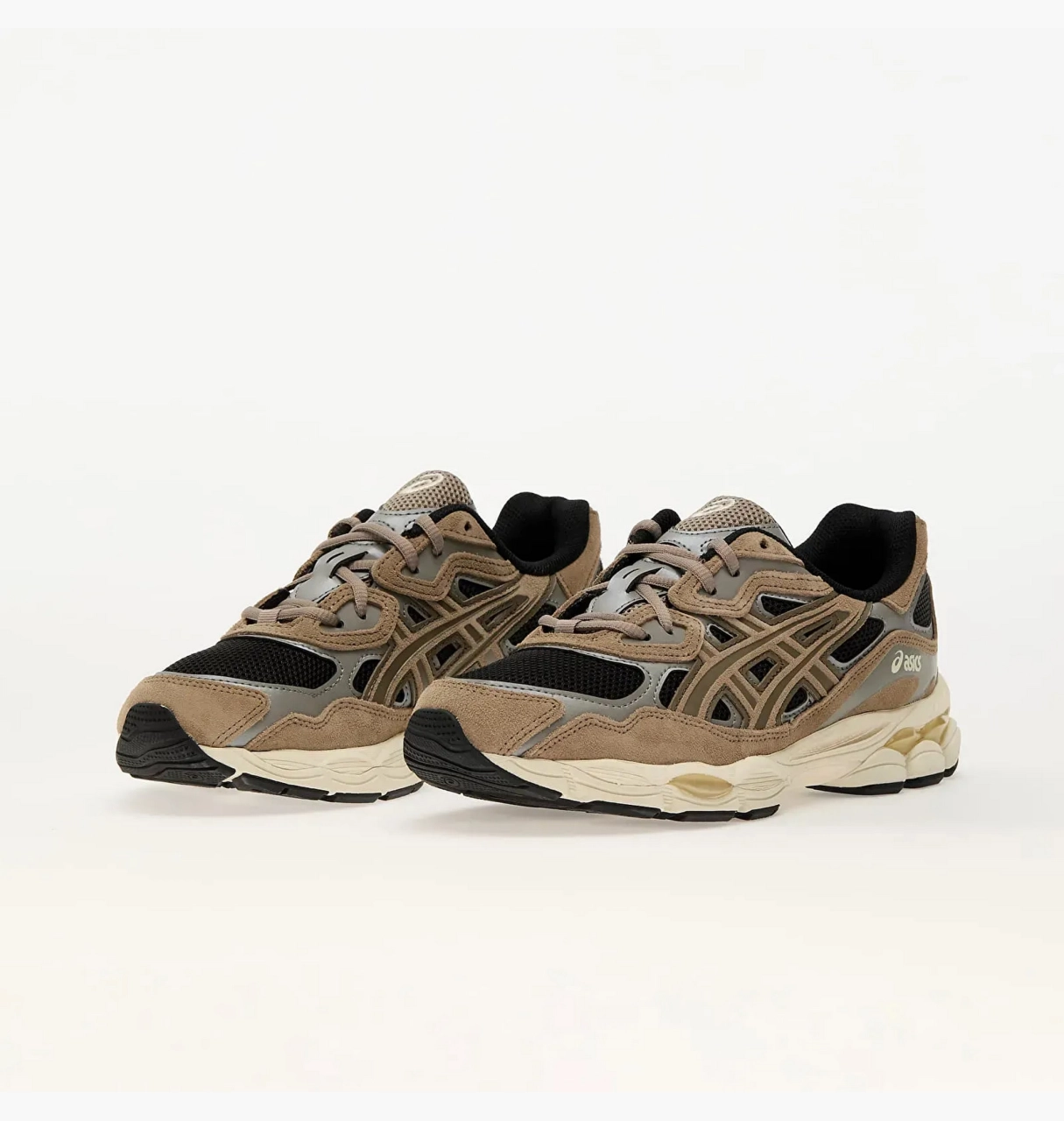 Кросівки ASICS Gel-Nyc Brown/Metallic 44.5, фото №3
