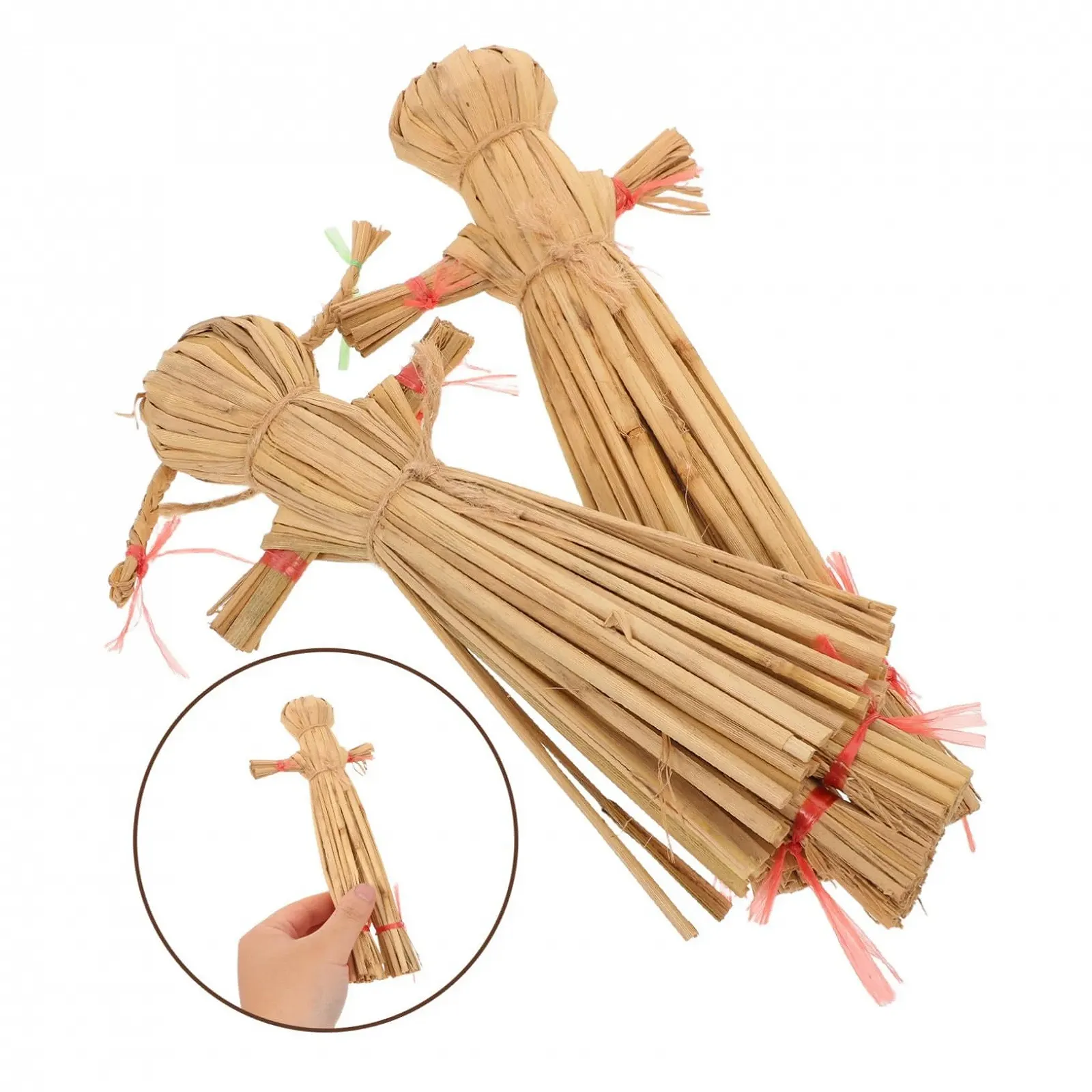 Чучело Angoily, набор 2 шт., страшный человечек, украшение, кукла из соломы ручной работы, фото №9 Чучело Angoily, набор 2 шт., страшный человечек, украшение, кукла из соломы ручной работы, фото №9