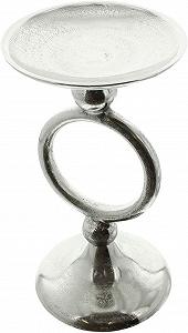 Підсвічник Антикварний вигляд срібний блиск Алюмінієвий Підсвічник з великою свічковою тарілкою для колонних свічок ціна на synthetic.ua - Фото 1 Підсвічник Антикварний вигляд срібний блиск Алюмінієвий Підсвічник з великою свічковою тарілкою для колонних свічок synthetic.ua - Фото 1