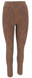 Легінси Yoga GURU SHOP Jacquard Paisley з органічної бавовни, жіночі synthetic.ua - Фото 1