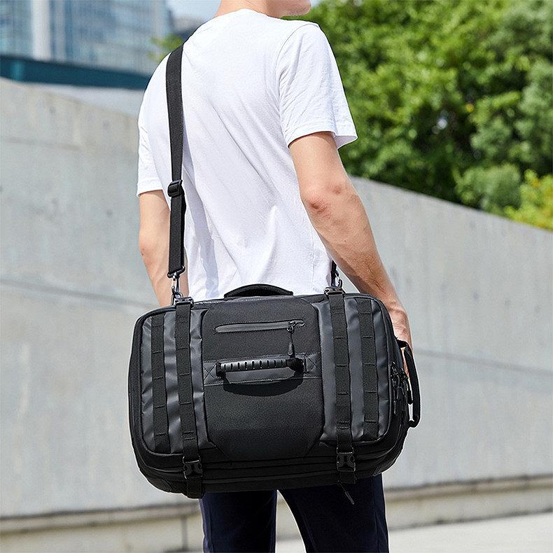 Рюкзак городской Ozuko 9242L 35л с отделением для ноутбука до 17 Black 16205, фото №8 Рюкзак городской Ozuko 9242L 35л с отделением для ноутбука до 17 Black 16205, фото №8