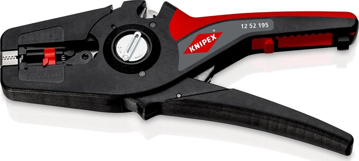 Клещи для обжима и стриппер Knipex 97 53 04 / PreciStrip16 180/195 мм, фото №7