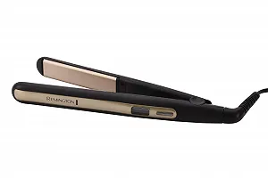 Випрямляч волосся Remington Sleek & Curl S6500 керамічне покриття чорно-бежевий synthetic.ua - Фото 1