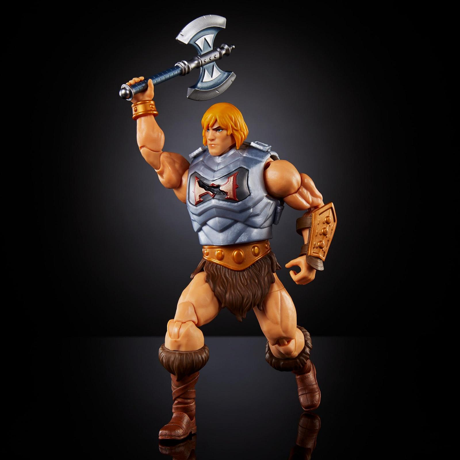 Фигурка Хи-Мена Masters of the Universe: Revolution Masterverse с боевой броней, коллекционная фигурка с 30 точками артикуляции, фото №6