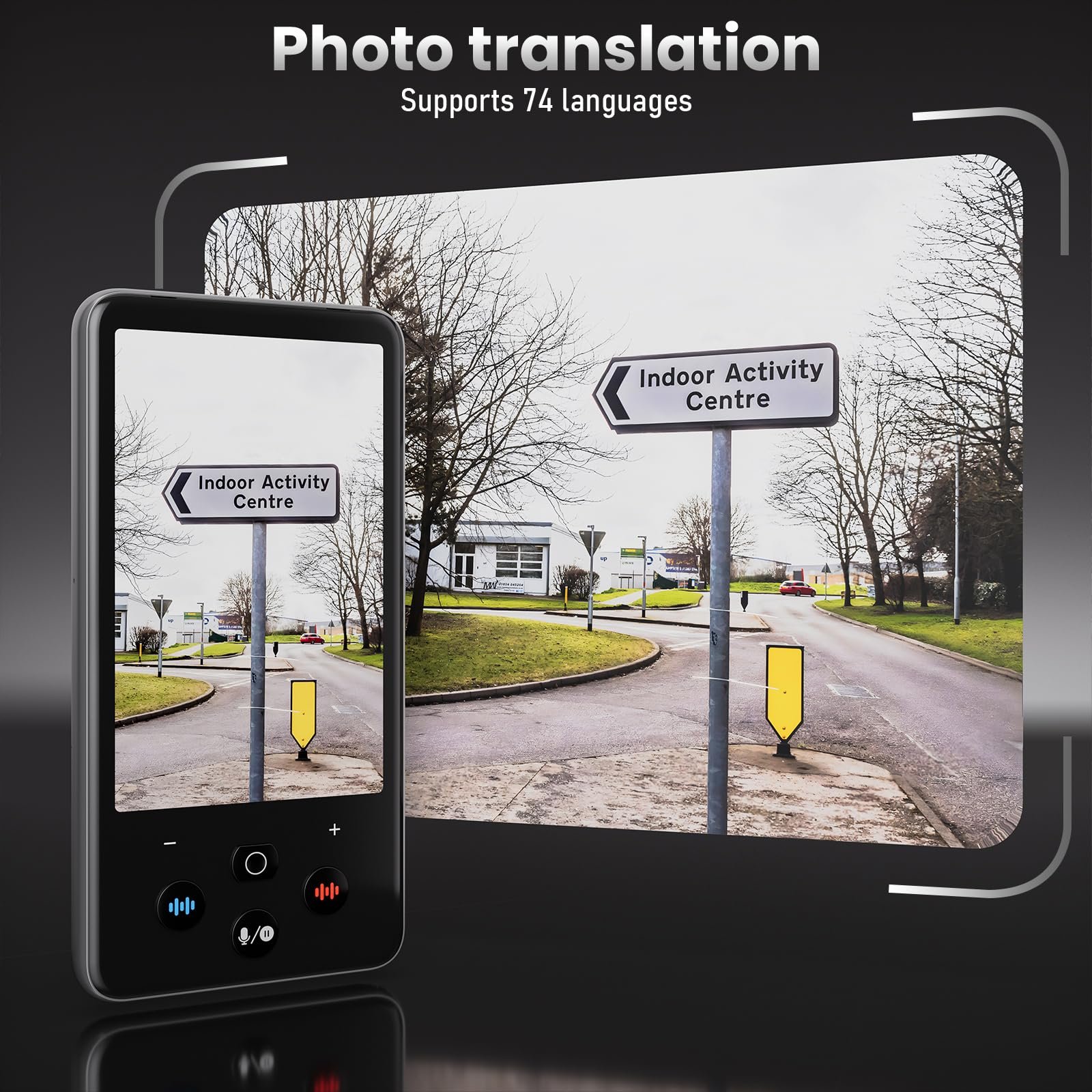 Переводчик Bisofice S85 мгновенный голосовой со 138 языками, фото №3