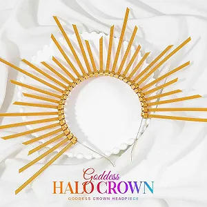 Обруч-корона Mary Halo synthetic.ua - Фото 1