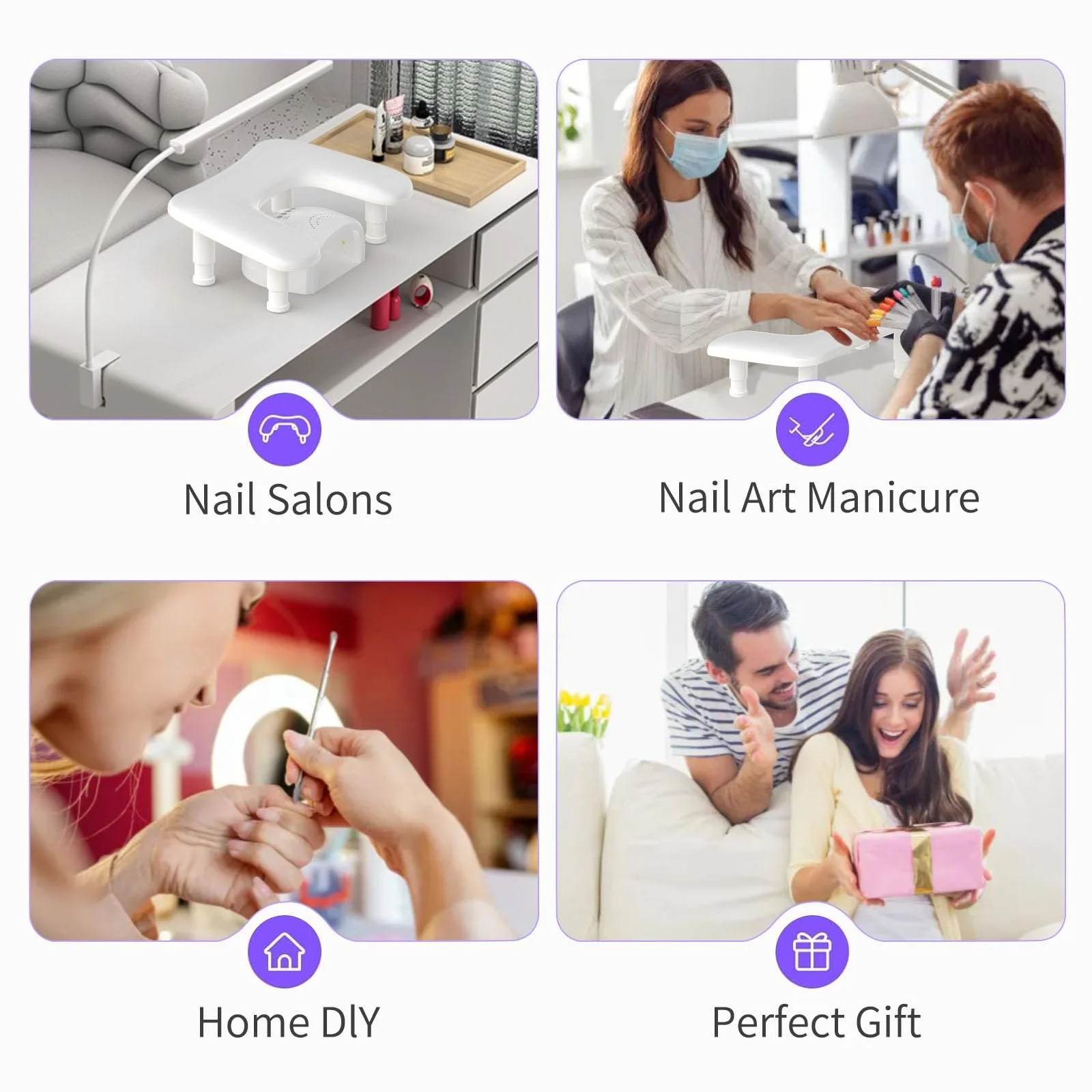 Підставка для рук U-подібна ZIZZON Регульована по висоті, мікрофібра, PU шкіра, фото №9