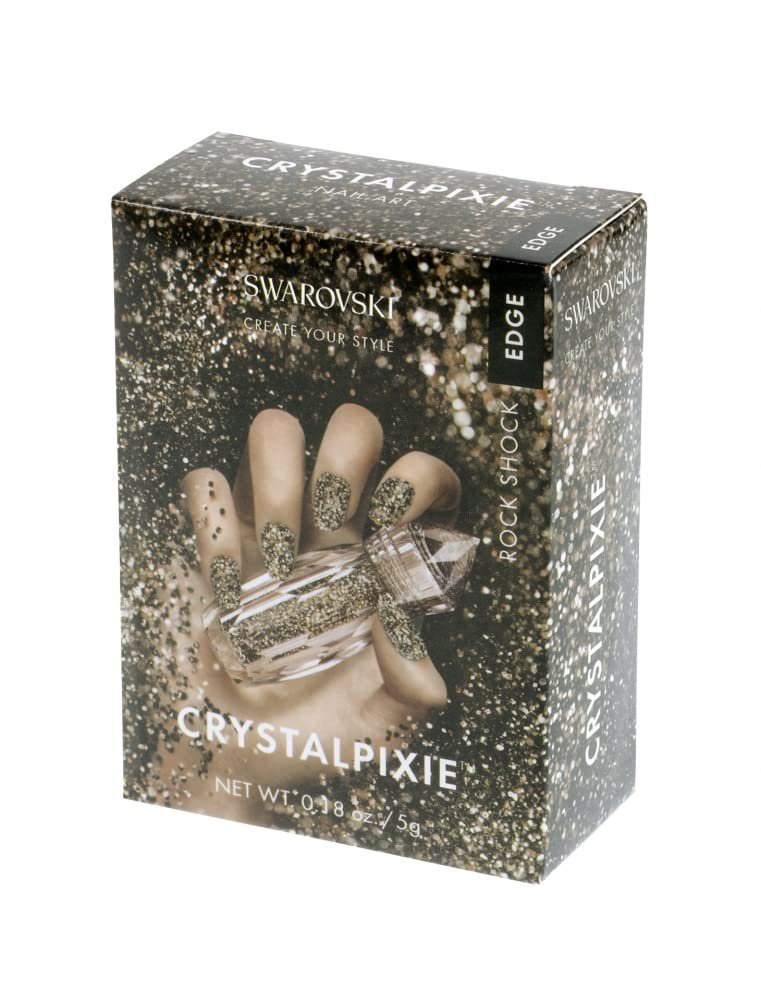 Набор для ногтей Crystal Pixie Edge Swarovski 5г Rock Shock, фото №1