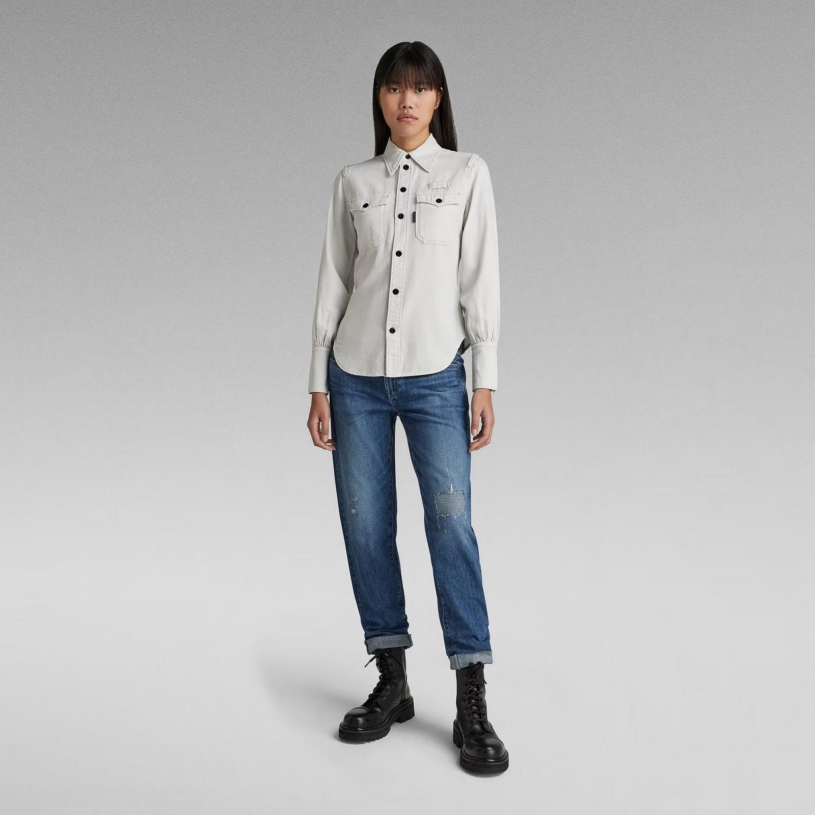 Жіноча сорочка G-Star RAW Slim Shirt - XS, фото №5