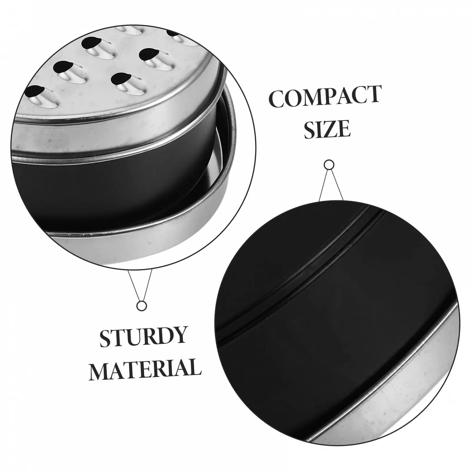 Терка Ipetboom Kastenreibe с контейнером, многофункциональная, для сыра и овощей, нескользящая., фото №7