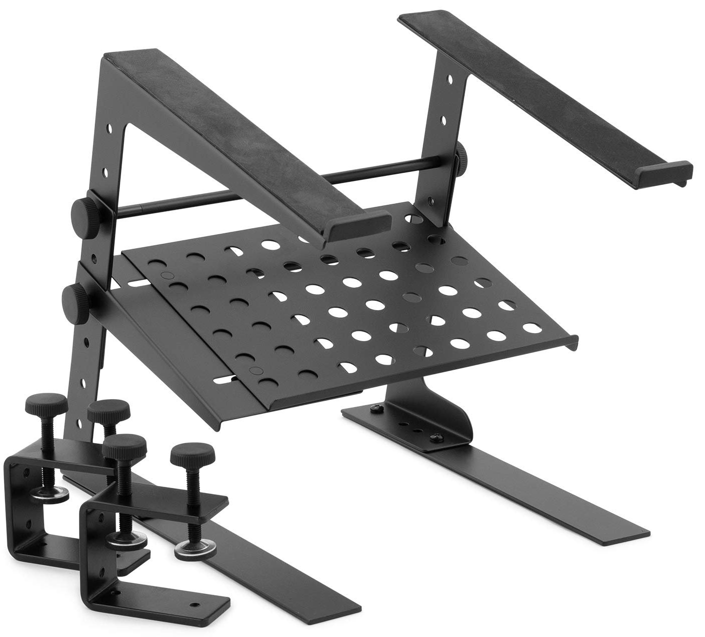 Стійка для ноутбука та DJ Tiger LEC18-BK з полицею, фото №2