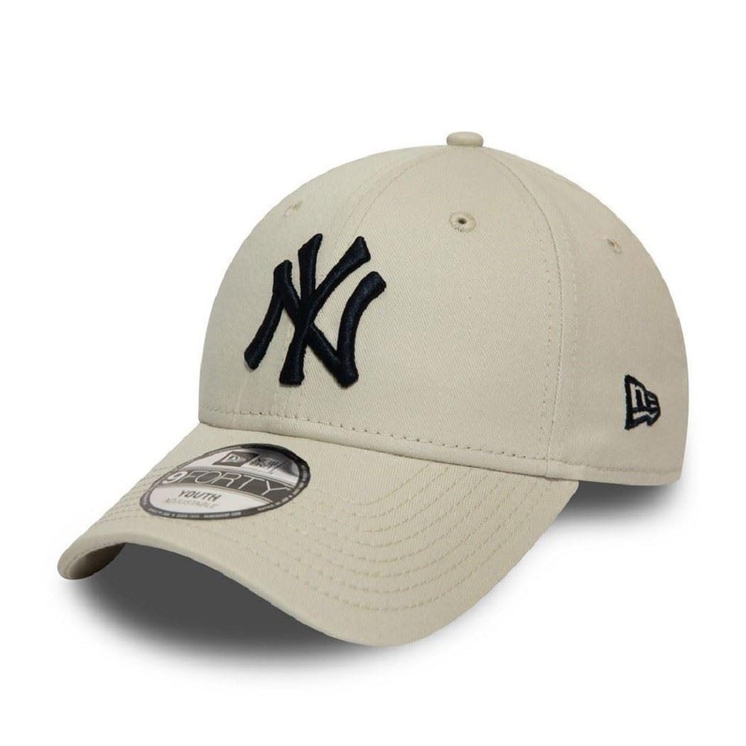 Кепка New Era MLB New York Yankees League Essential 9Forty Детская Strapback Белая, фото №1