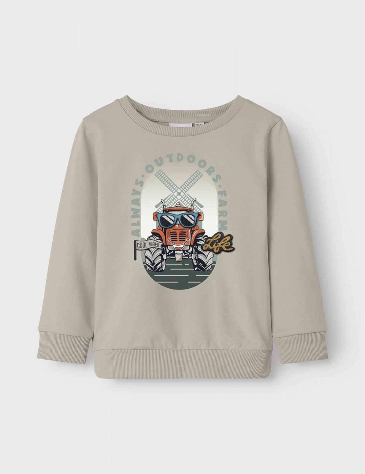 Толстовка NAME IT Nmmlen LS Sweat Unb Box для мальчиков, фото №3