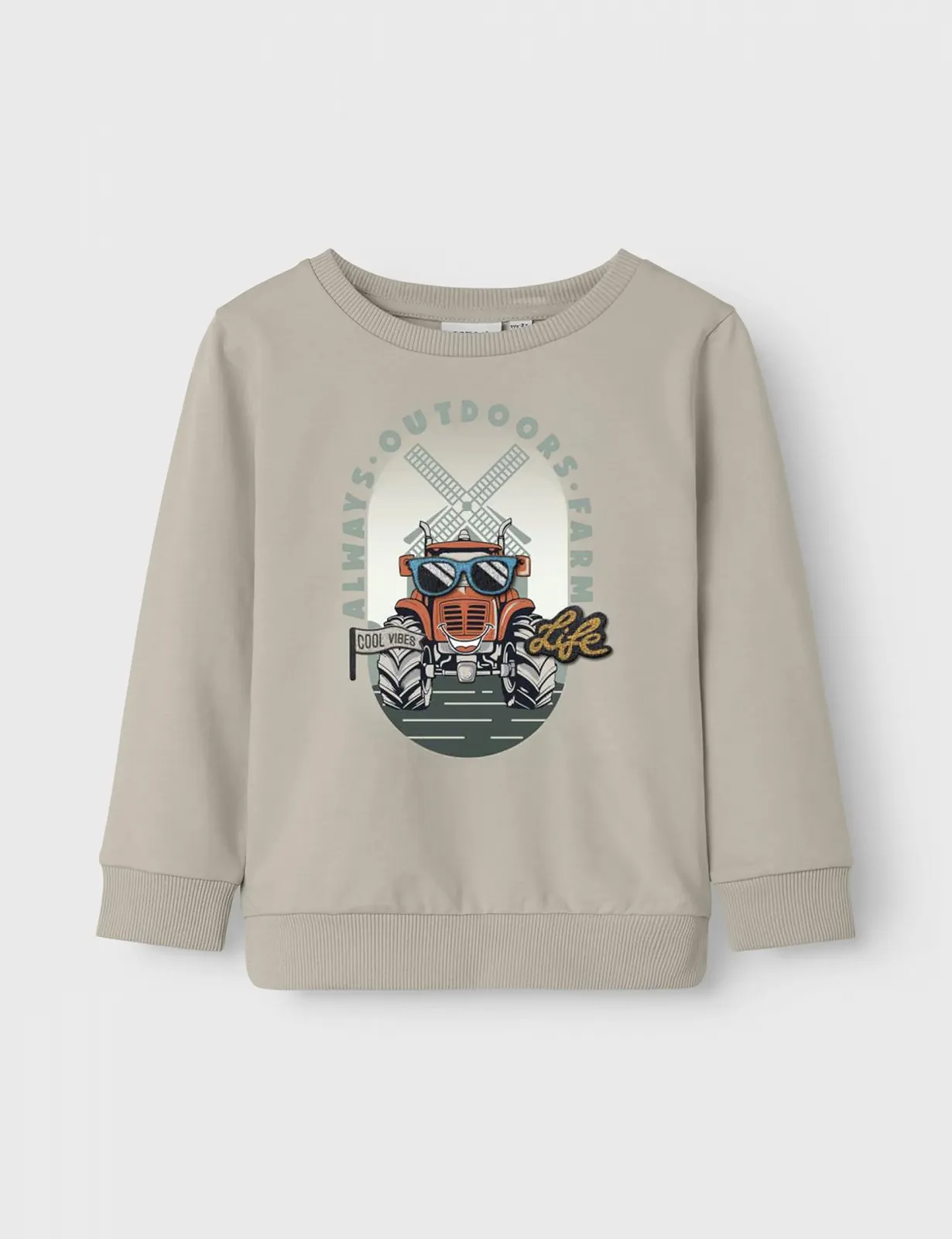 Толстовка NAME IT Nmmlen LS Sweat Unb Box для хлопчиків, фото №3 Толстовка NAME IT Nmmlen LS Sweat Unb Box для хлопчиків, фото №3