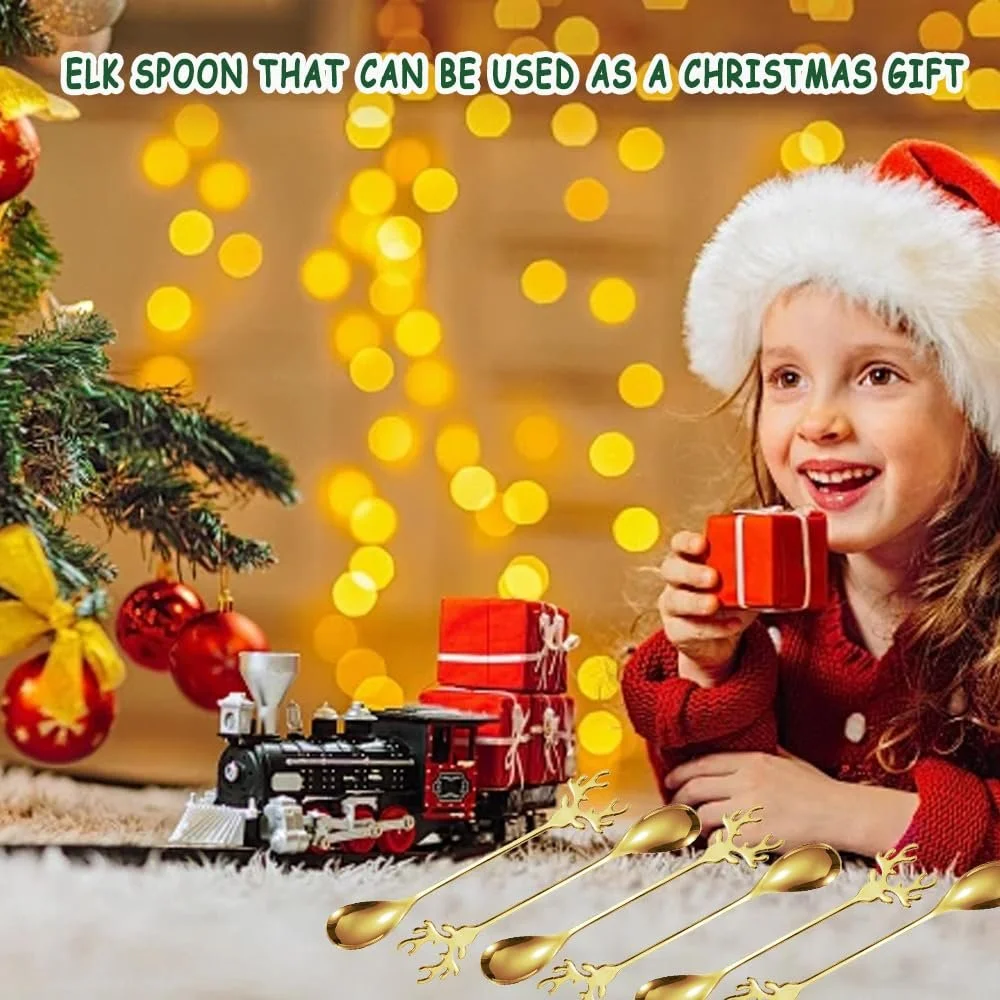 Ложка для змішування Moose, з нержавіючої сталі, для цукру, фото №7