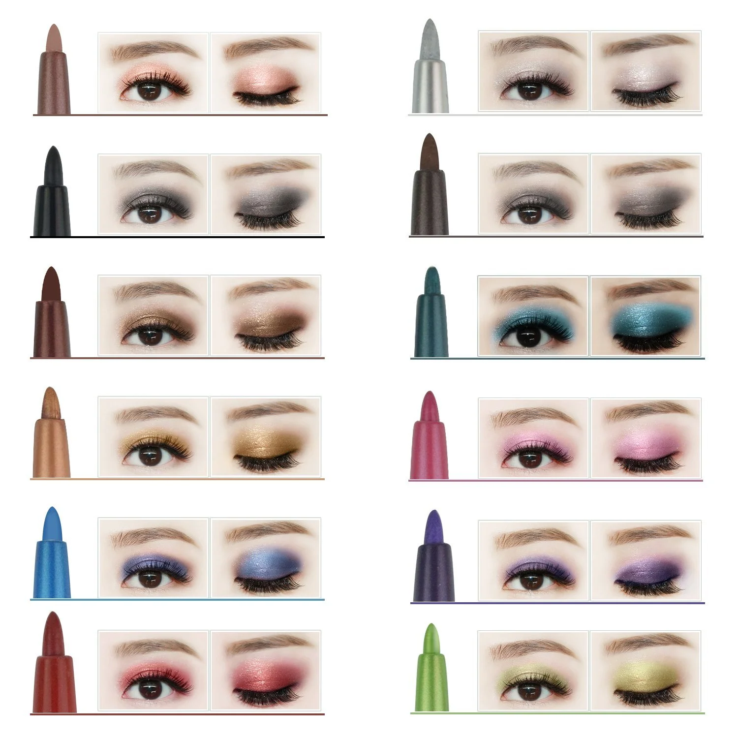 Гелевая Подводка/Тени с Кистью, Водостойкая, Черная, фото №2 Гелевая Подводка/Тени с Кистью, Водостойкая, Черная, фото №2