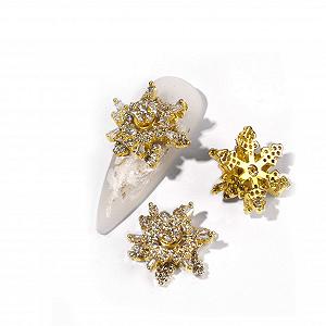 Украшение для ногтей Циркон 3D Роскошные вращающиеся 3 шт (Цвет: 08) - Фото 1