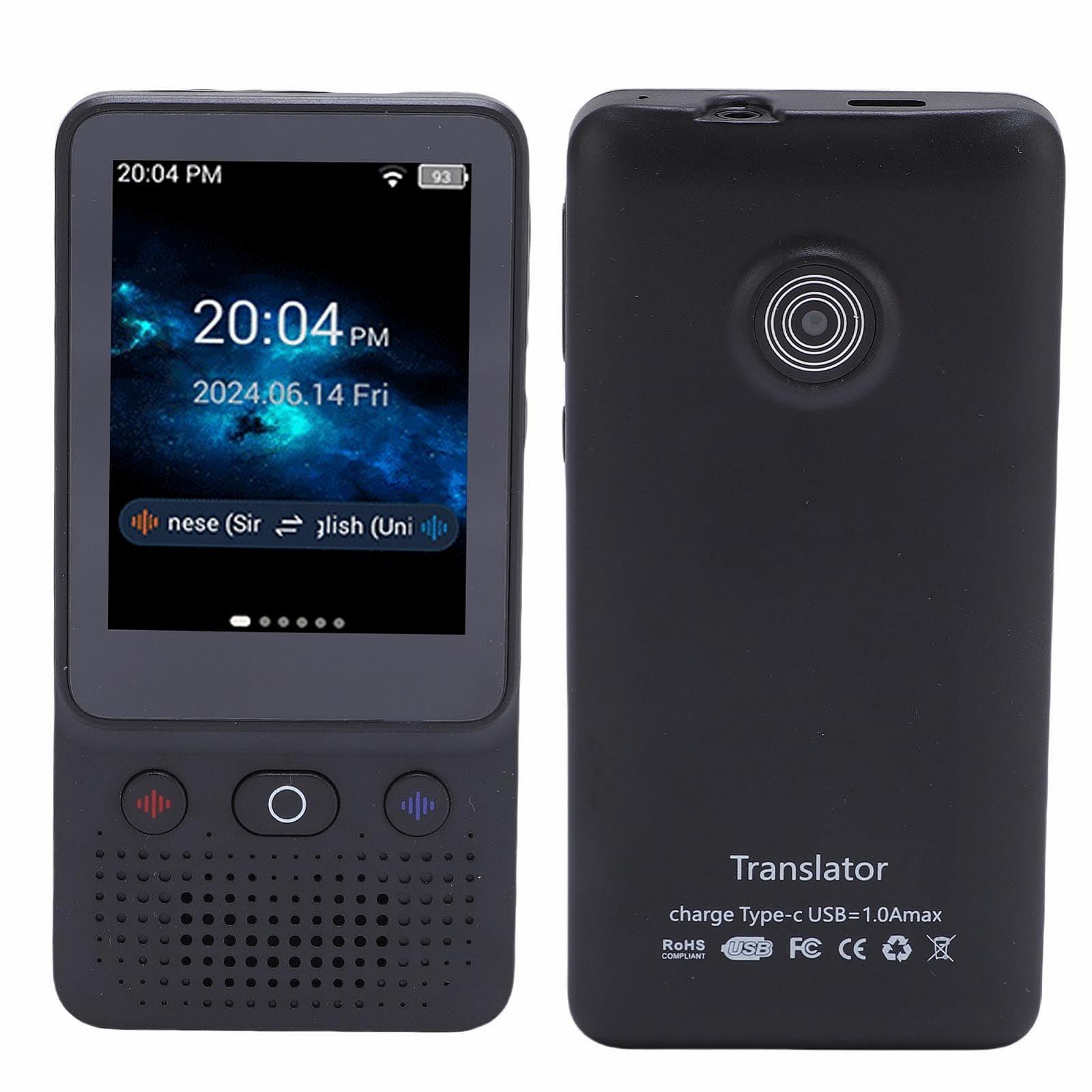 Голосовой переводчик Bewinner, WiFi, 2-сторонний, умный, 138 языков, 1 ГБ + 8 ГБ, оффлайн-запись, фотоперевод голоса для бизнеса и обучения, фото №1