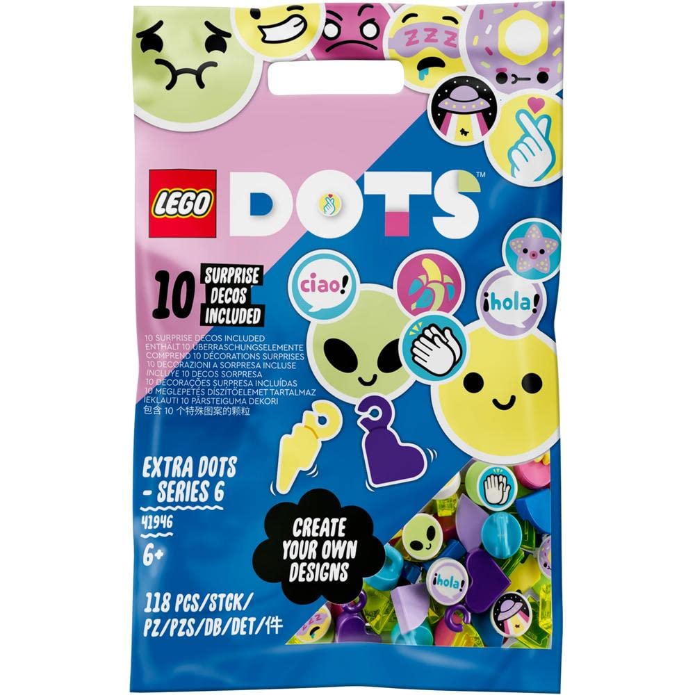 Набор LEGO DOTS 41946 Emoji Accessory Set, фото №2 Набор LEGO DOTS 41946 Emoji Accessory Set, фото №2