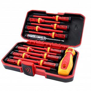 Отвёртка Wera Tools 13 шт. изолированные биты с магнитом Phillips Slotted - Фото 1