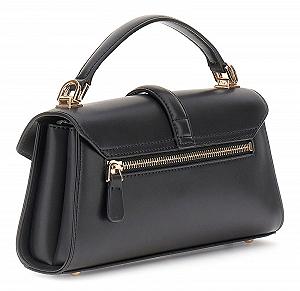 Сумка з верхньою ручкою GUESS Queensland Flap Black synthetic.ua - Фото 1