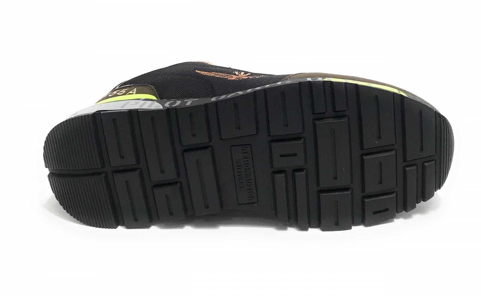 Кросівки Aeronautica Militare ecosuede/Nylon Nero / Verde Militare U25AR01 242SC276CT3380, фото №6 Кросівки Aeronautica Militare ecosuede/Nylon Nero / Verde Militare U25AR01 242SC276CT3380, фото №6