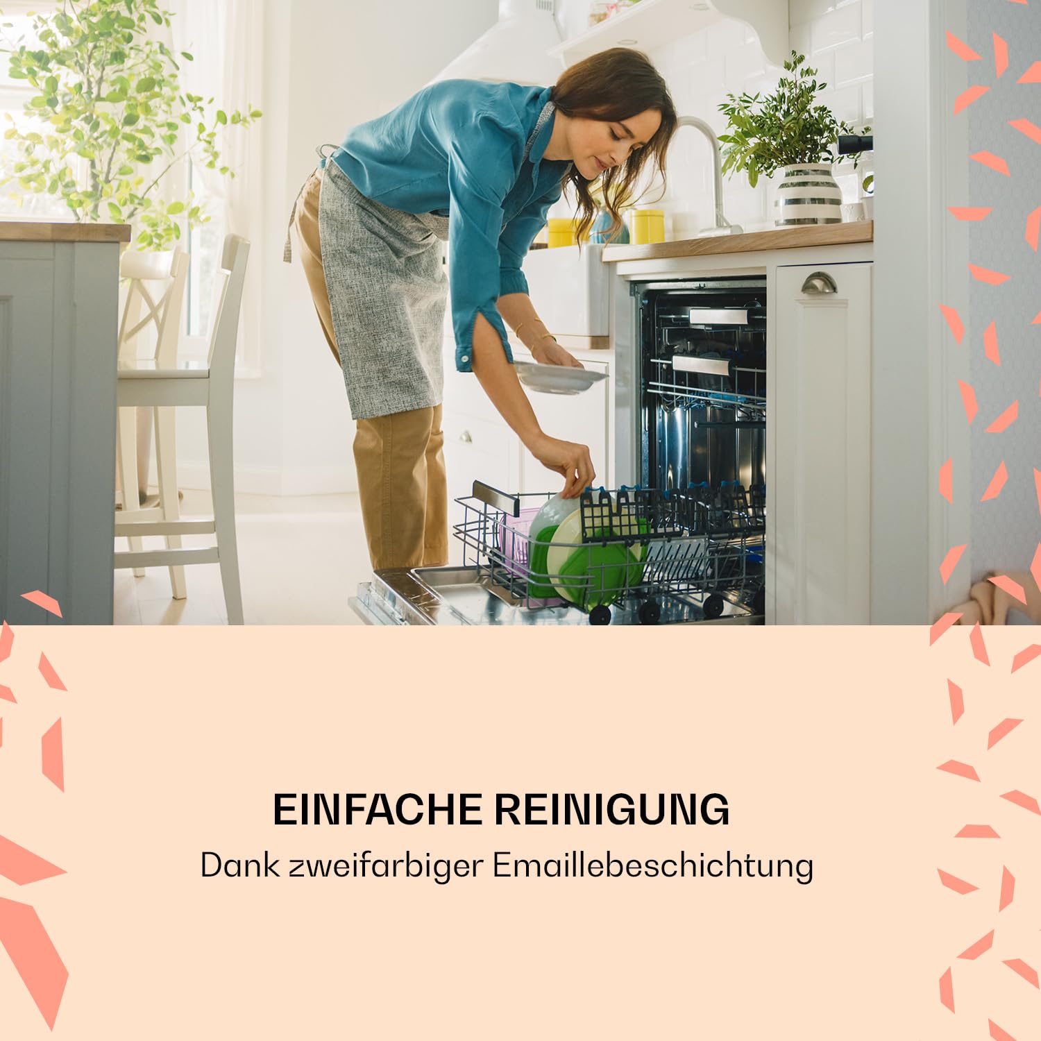 Жаровня емальована чавунна 4 л з кришкою для духовки та індукції, фото №5