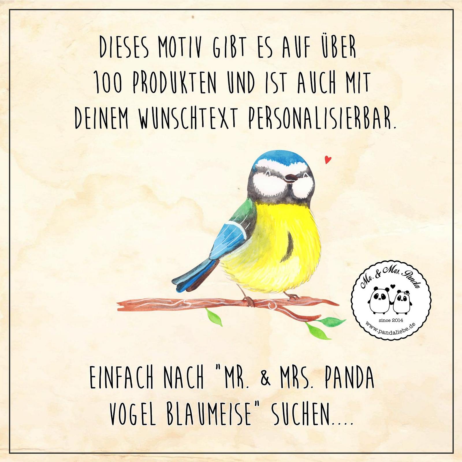 Дитяча кружка Mr. & Mrs. Panda Птах Синиця Блакитний, фото №6